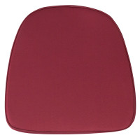 Flash Furniture BH-BURG-GG Foam Burgundy Fabric Chiavari Chair Cushion